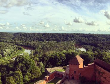 Views over Sigulda and its river