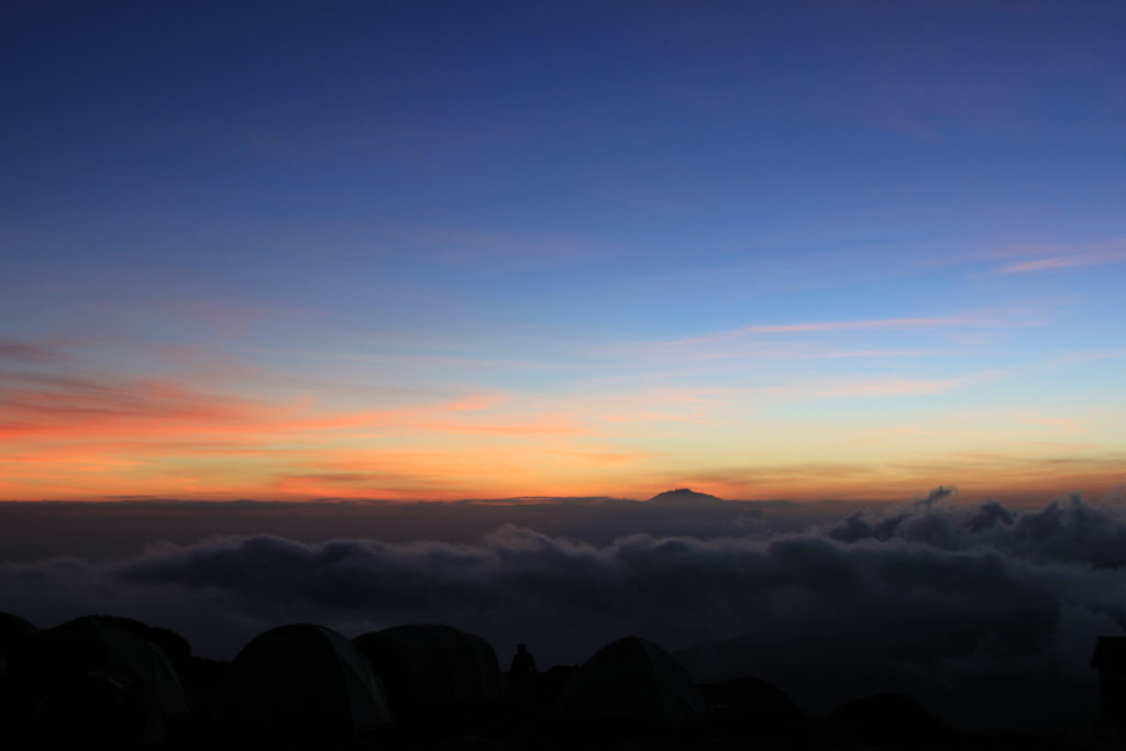 Sunset on Kilimanjaro