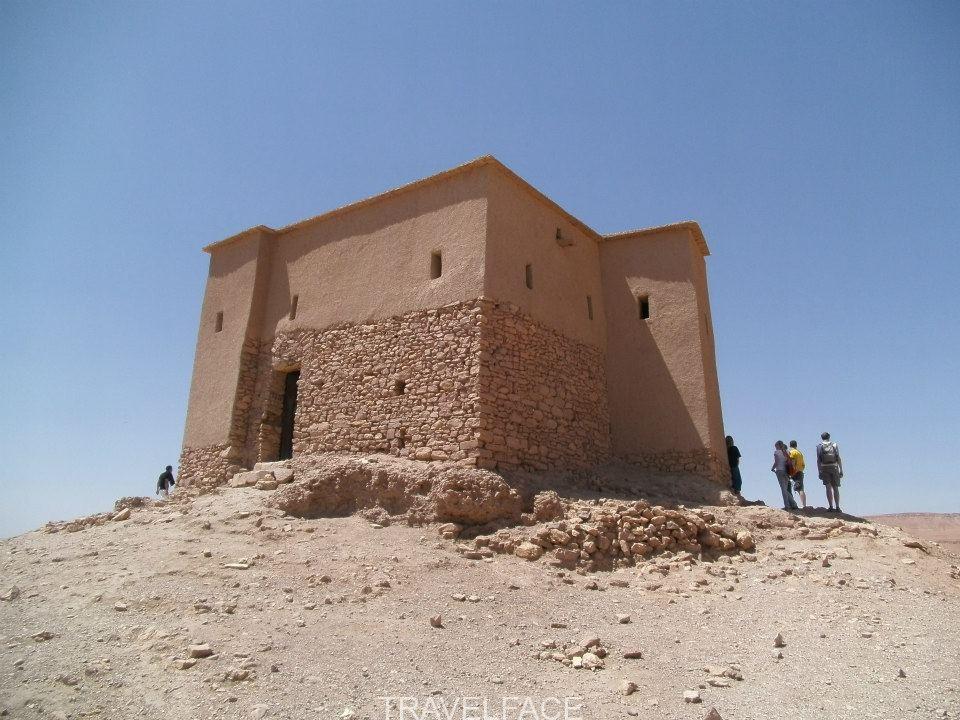 Saharan buildings during our Morocco road trip