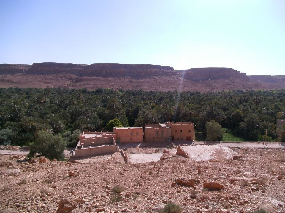 A Moroccan valley on our Morocco road trip