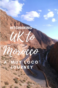 hitchhiking UK to Morocco