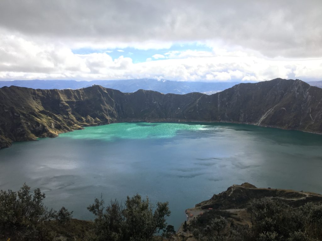 Quilotoa lake 