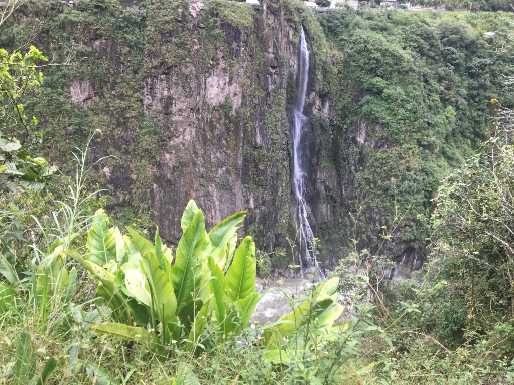 One of the waterfalls Baños Ecuador 
